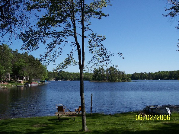 View of Island on Lake Nokomis
