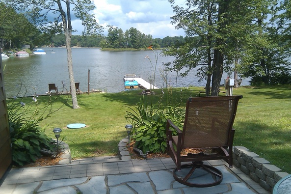 View of Island on Lake Nokomis